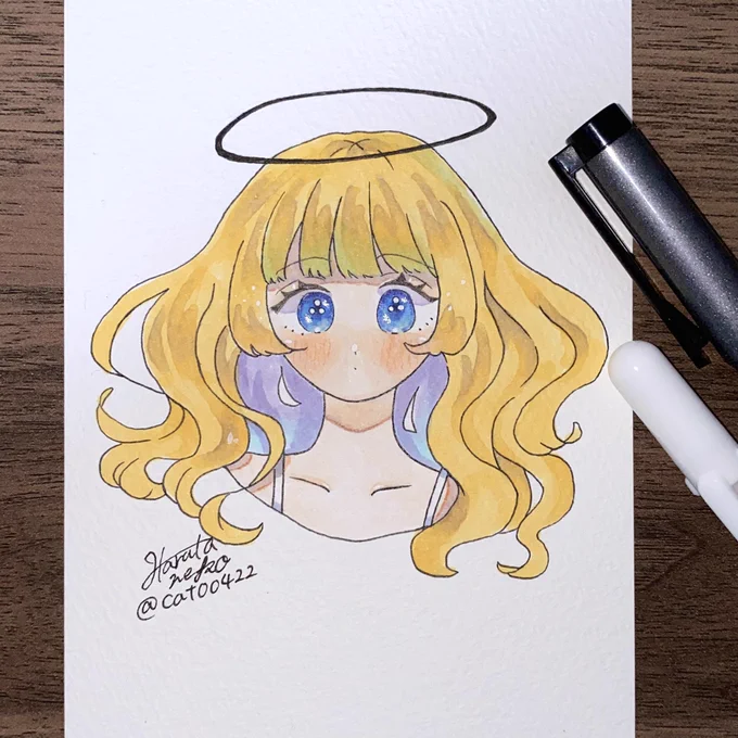 久々にコピックたちを触ったので、練習がてらに落書きを…