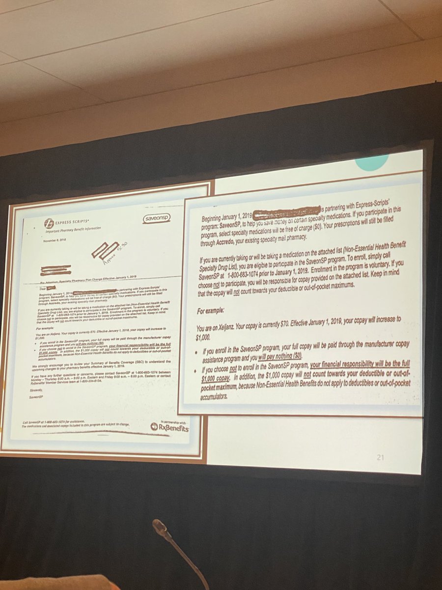 Nenaadvocacy's tweet photo. Yup! #maximizers She went there…⁦EDUCATION at its best! ⁦@MattieRheumMD⁩ ⁦@CSROAdvocacy⁩ #ExpressScripts #SaveonSP https://t.co/qVSs8JD0ya