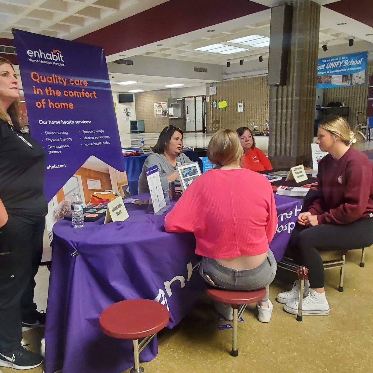 SCHS_CTE's tweet photo. Successful 2023 CTE Career &amp; COW Fair. Thanks to the over 40 exhibitors who attended! @CTE_CaldwellCo @CaldwellVoice @CTEforNC @SouthCaldwell1 #CTErocks #tradesisnotdead https://t.co/uh0It99Wks