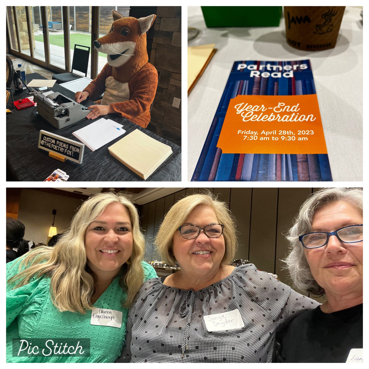 Great morning celebrating our amazing volunteers at the Partners Read Breakfast! 🎉📚 <a href="/wakeedpa/">WakeEd PARTNERSHIP</a> <a href="/pgesflyers/">Pleasant Grove Elem</a> <a href="/sonyasnyder3/">Sonya Snyder</a> <a href="/thepoetryfox/">ひなた.</a>