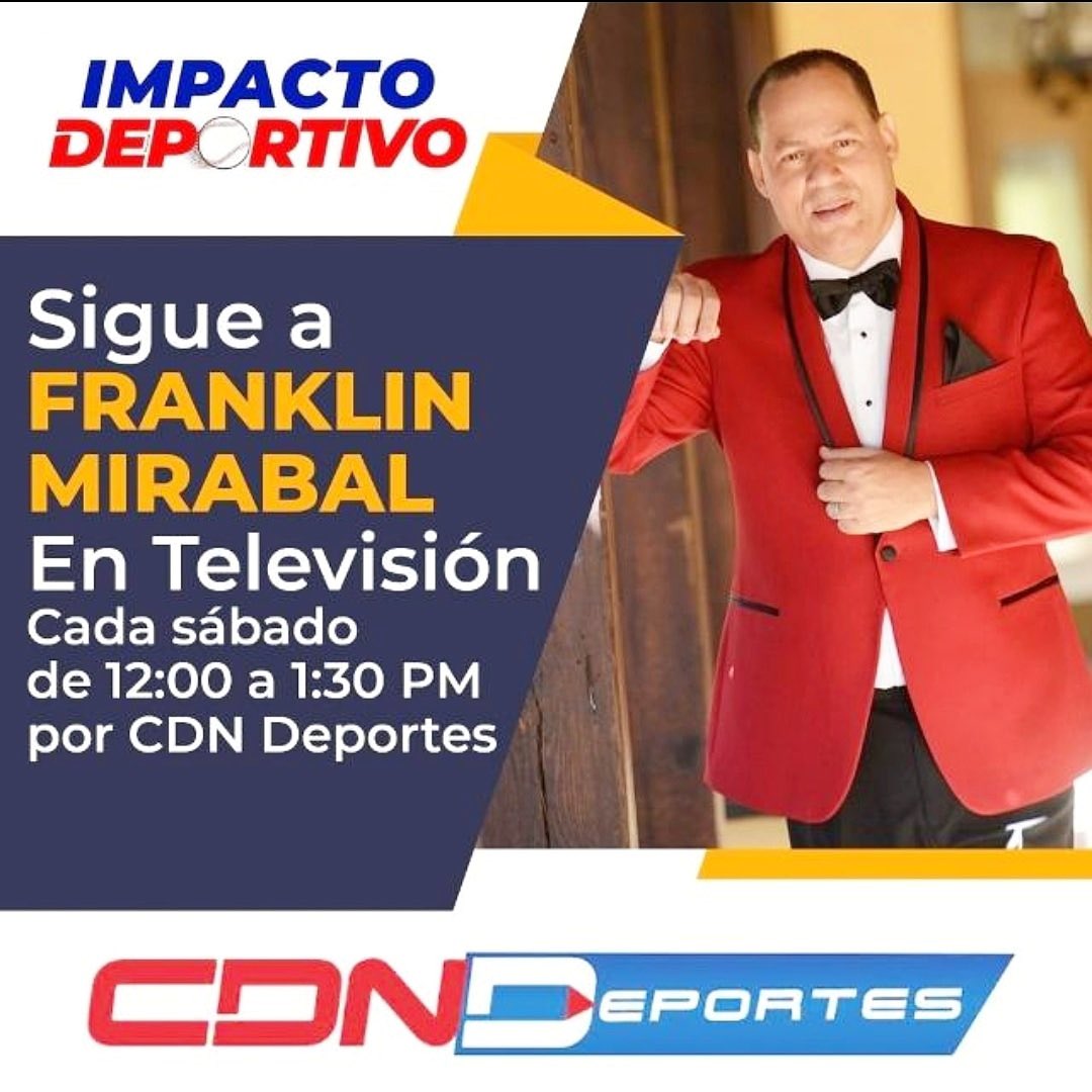 EricFeliz12's tweet photo. Alerta!!!.
Cuadra tu agenda del sábado temprano.

Tenemos "Filete" a las 12 del mediodía en Impacto Deportivo Televisión por CDN Deportes.
Corre la voz!!!.
#ViendoImpactoDeportivo
@Elreydelaradio
@CDNDeportesRD https://t.co/MIgyf3K0uN