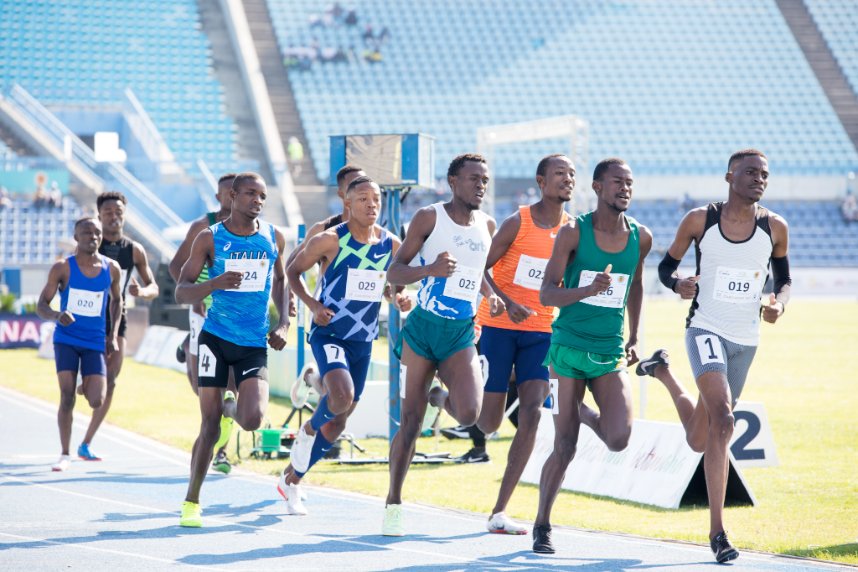 FNB_Botswana's tweet photo. What an amazing morning of athletics action at the FNB Botswana Golden Grand Prix championships! Congratulations to all the winners who gave it their all, on the track and field. https://t.co/eYJkez5Aal