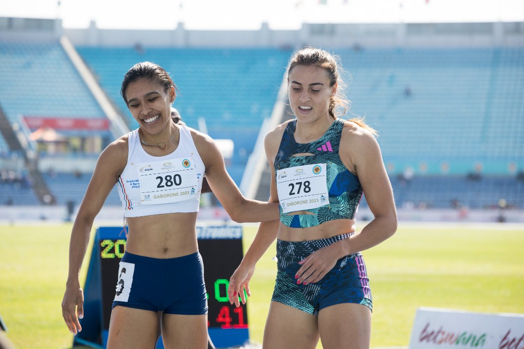 FNB_Botswana's tweet photo. What an amazing morning of athletics action at the FNB Botswana Golden Grand Prix championships! Congratulations to all the winners who gave it their all, on the track and field. https://t.co/eYJkez5Aal