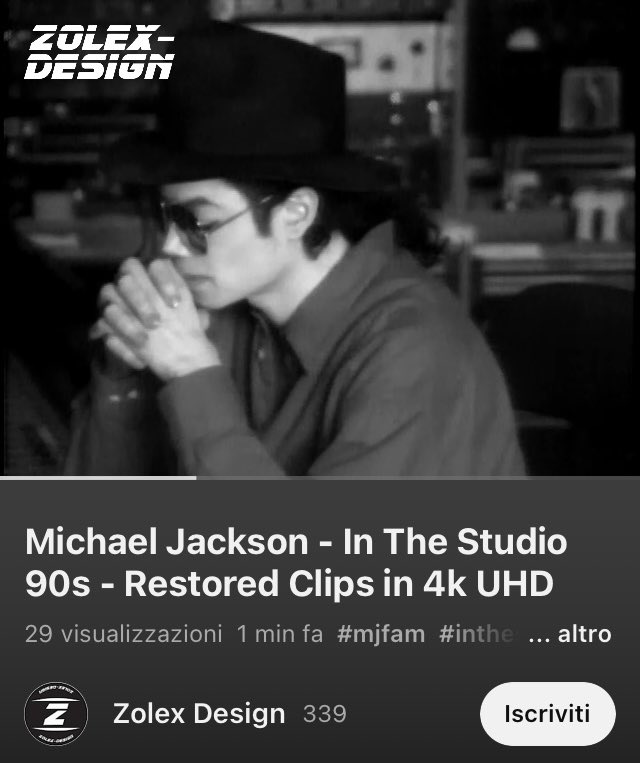Zolex_Design's tweet photo. you voted, you supported me so far... here's a little gift!

first time in restored 4k UHD! 
https://t.co/Fx1XZ2h1GY

Enjoy it! Good Vision! 

#mjfam #michaeljackson #4k #mjstudiofootage #kingofpop #deepinthenight https://t.co/YkuT9zSMst