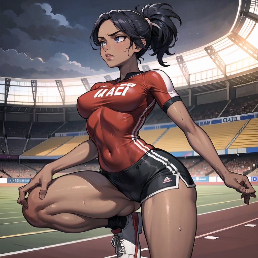 SlipperyGem's tweet photo. Remember, it's important to stretch before any vigorous exercise! #remembertostretch
#AiOlympicsChallenge by @etheriumjackpot
#stablediffusion #waifu #aiwaifus #aigirls #AIArtwork #AIart #AIイラスト #StableDiffusionArt https://t.co/XyqXEXYGWs