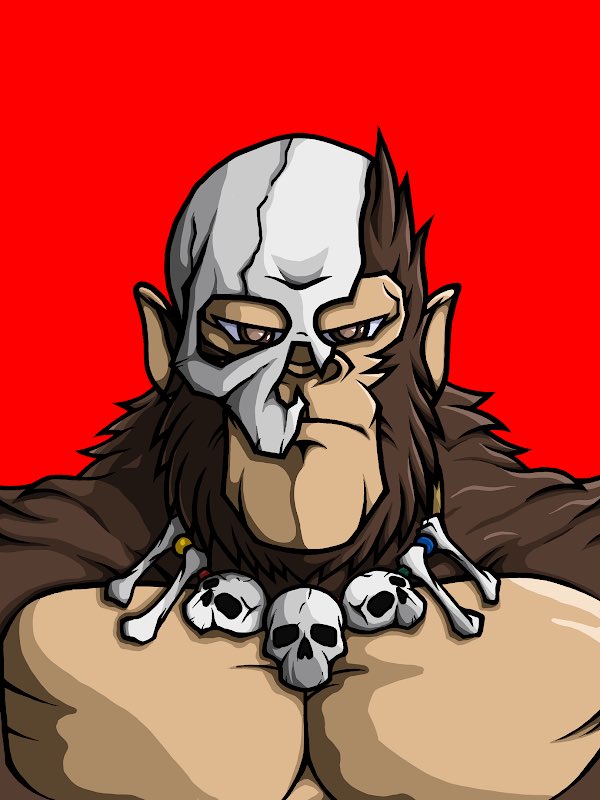 DREAMER_RPG's tweet photo. 🅰️カムバック愛しの推しCreator
🅱️GORILLA🦍NFT ART
🆎 @noshitan1さん🥹
#GORILLAアーティスト https://t.co/kZhmsHbulM