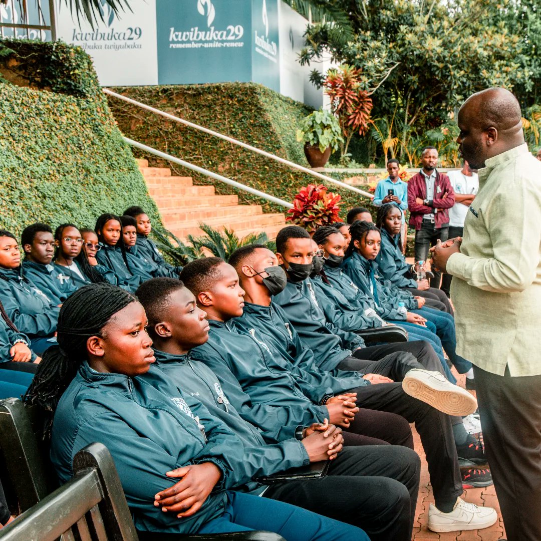 MOTHERMARYINTER's tweet photo. As Rwandans  continue to mark the 29th Commemoration, earlier yesterday our Learners &amp; staff paid a visit to Kigali Genocide memorial the final resting place for more than 250,000 victims of the Genocide against the Tutsi in 1994 and observed a moment of silence. https://t.co/b2vQaaFxny
