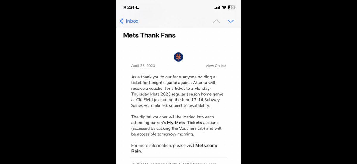 Good job by the Mets