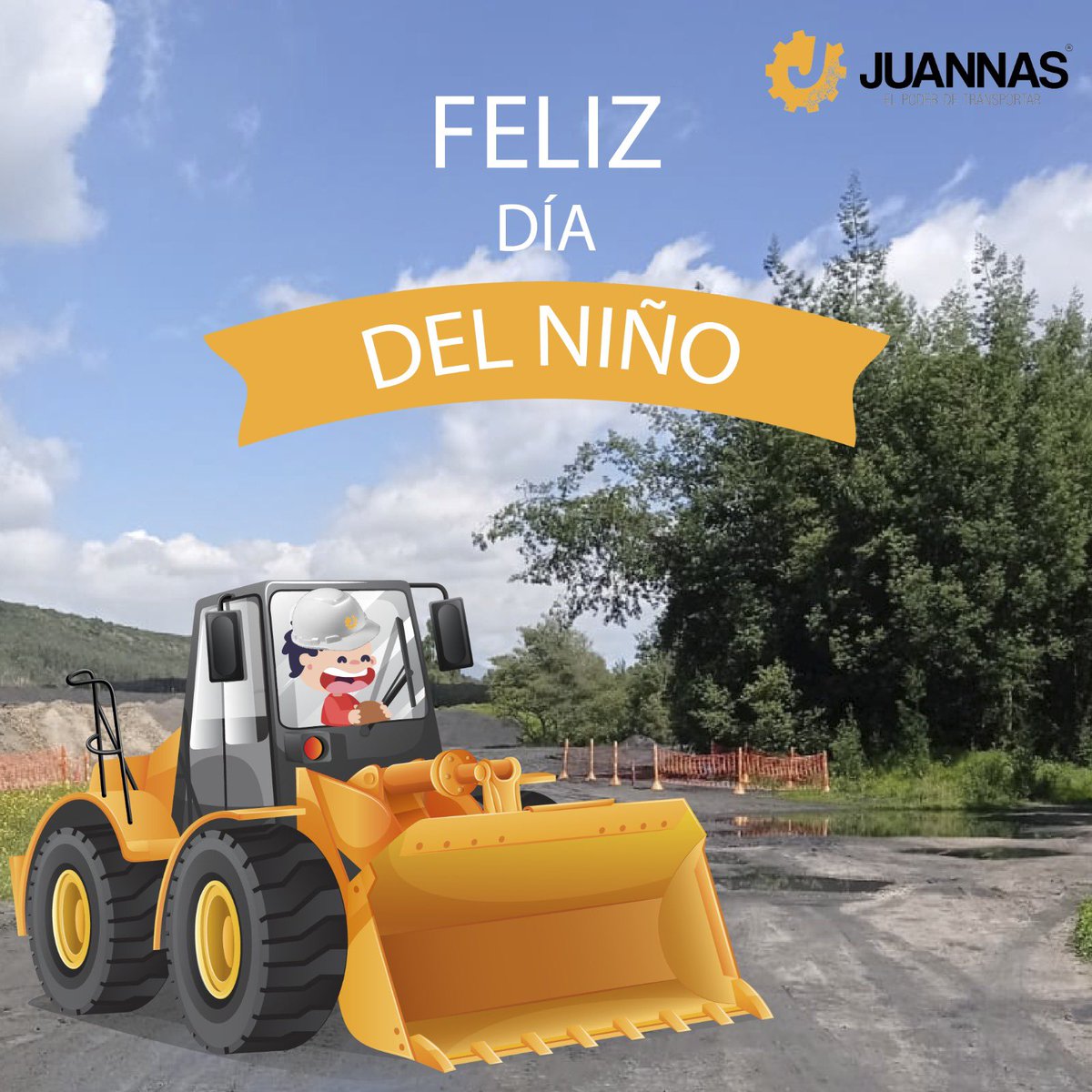 JUANNAS_'s tweet photo. Los niños son el futuro, son la luz de esperanza para la humanidad, son la fuerza del cambio.

Transportadora Juannas les desea #FelizDiaDelNiño 

#elpoderdetransportar #AlquilerdeMaquinariaPesada #logisticaytransporte https://t.co/6VDnStd2U9