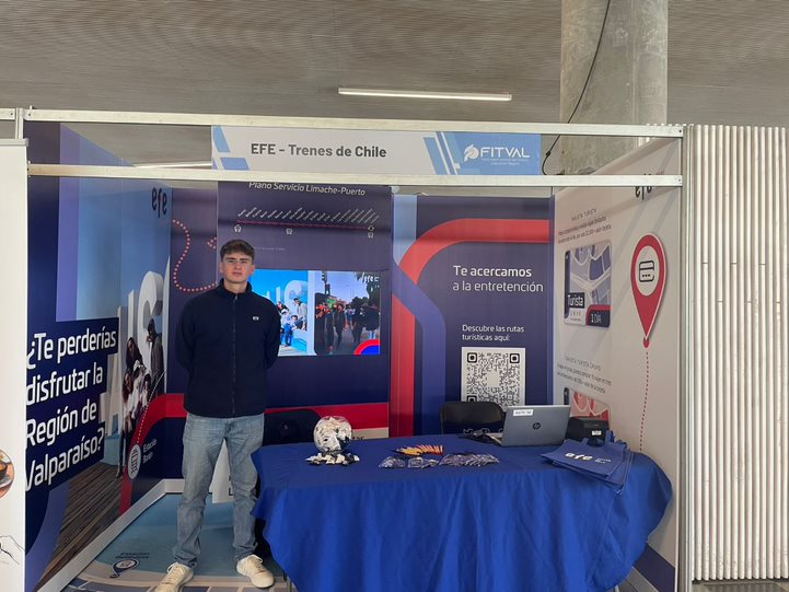 EFEValparaiso's tweet photo. ¿Ya vienes? 👀 Seguimos presentes en la primera Feria Internacional de Turismo #Fitval, ven a descubrir la gran variedad de destinos nacionales e internacionales para tu próxima aventura 🪂 Recuerda que para ingresar debes esta previamente inscrito 🙌
👉: https://t.co/iIh5zCIkSw https://t.co/alITRdg7Ya