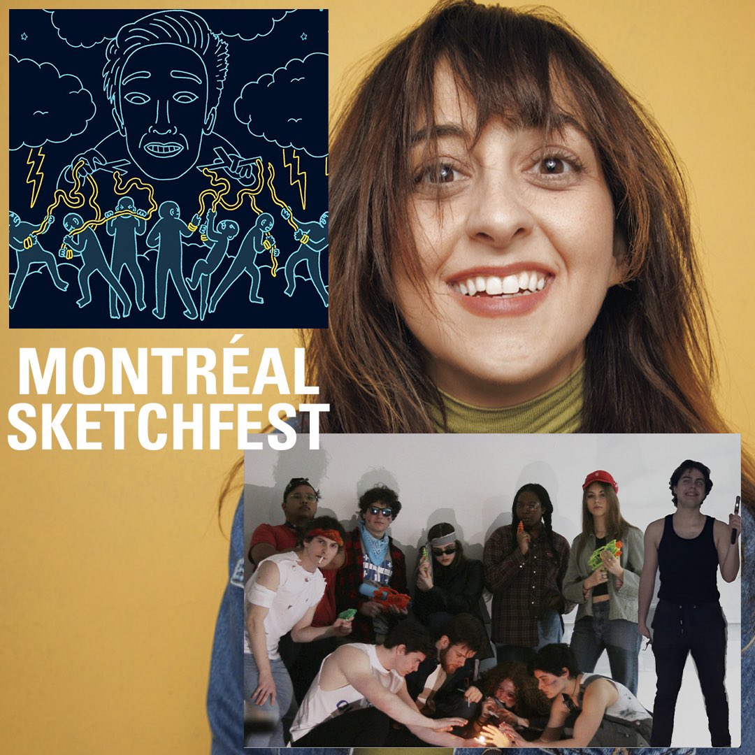 Saturday May 6th at 9pm! Put on your shades for our late show where anything can happen 😎. We’ve got a killer lineup with McGill’s very own Bring Your Own Juice, Jon Hudson, and Amanda Xeller! Get your tickets now and experience the sketchfest late night party vibes!