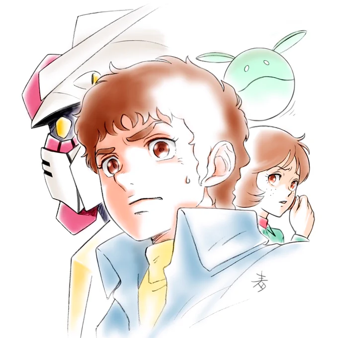 #昭和の日だから昭和のキャラクター貼る gレコ以外は昭和の絵ばかり