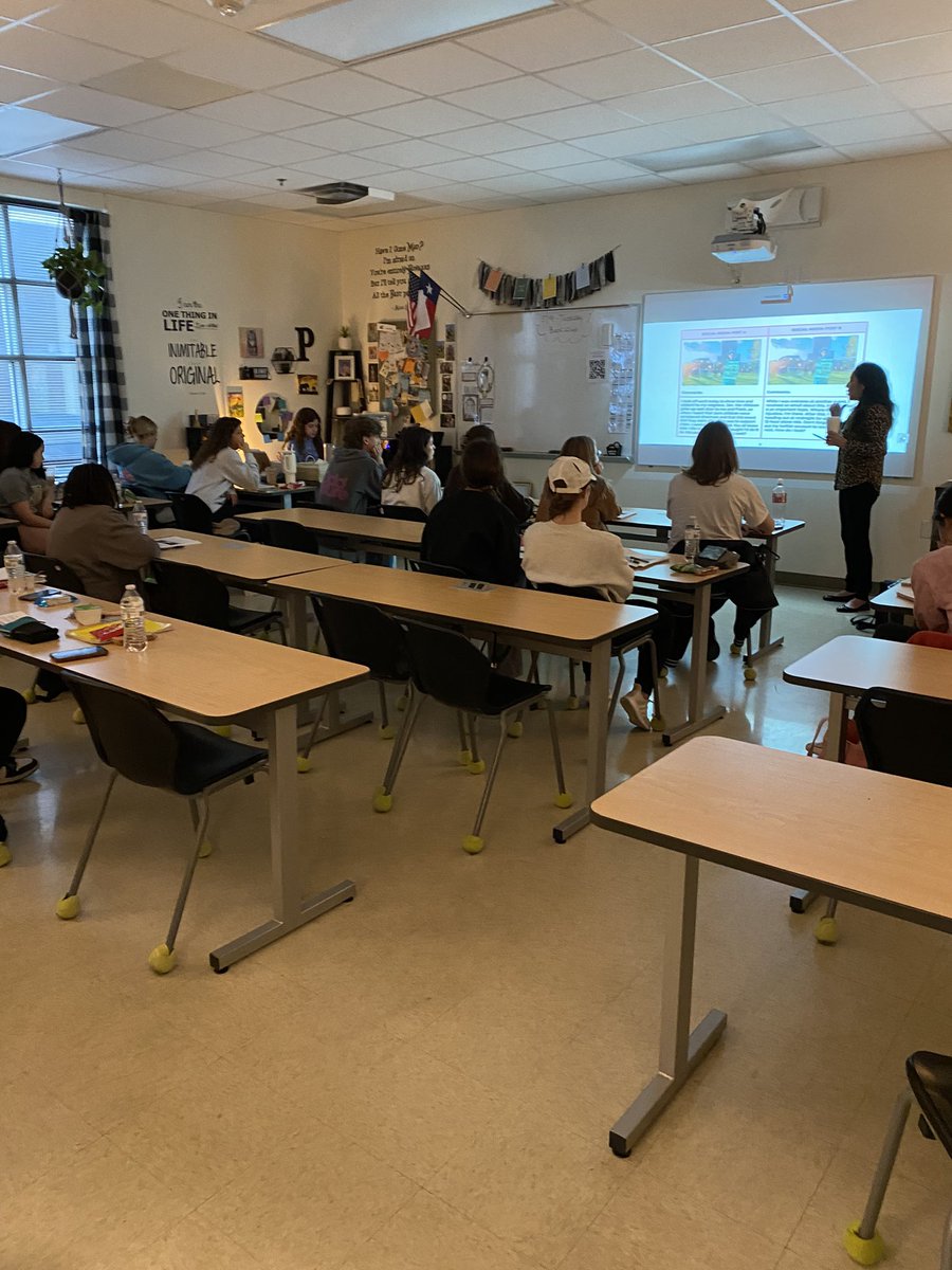 shricko1's tweet photo. AP juniors and seniors up early on a Saturday for one last push before AP exams start Monday. #APLang #APLit @DISDDirector @hollybach2114 https://t.co/6DHnAstKPu