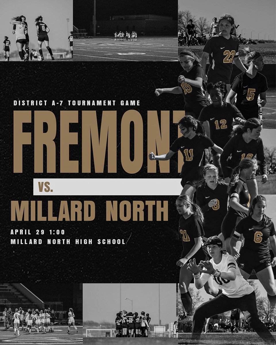 First District game today !!!! We play Millard North at Millard North. Let’s go Tigers 🐯🖤💛 #TogetherWeWin