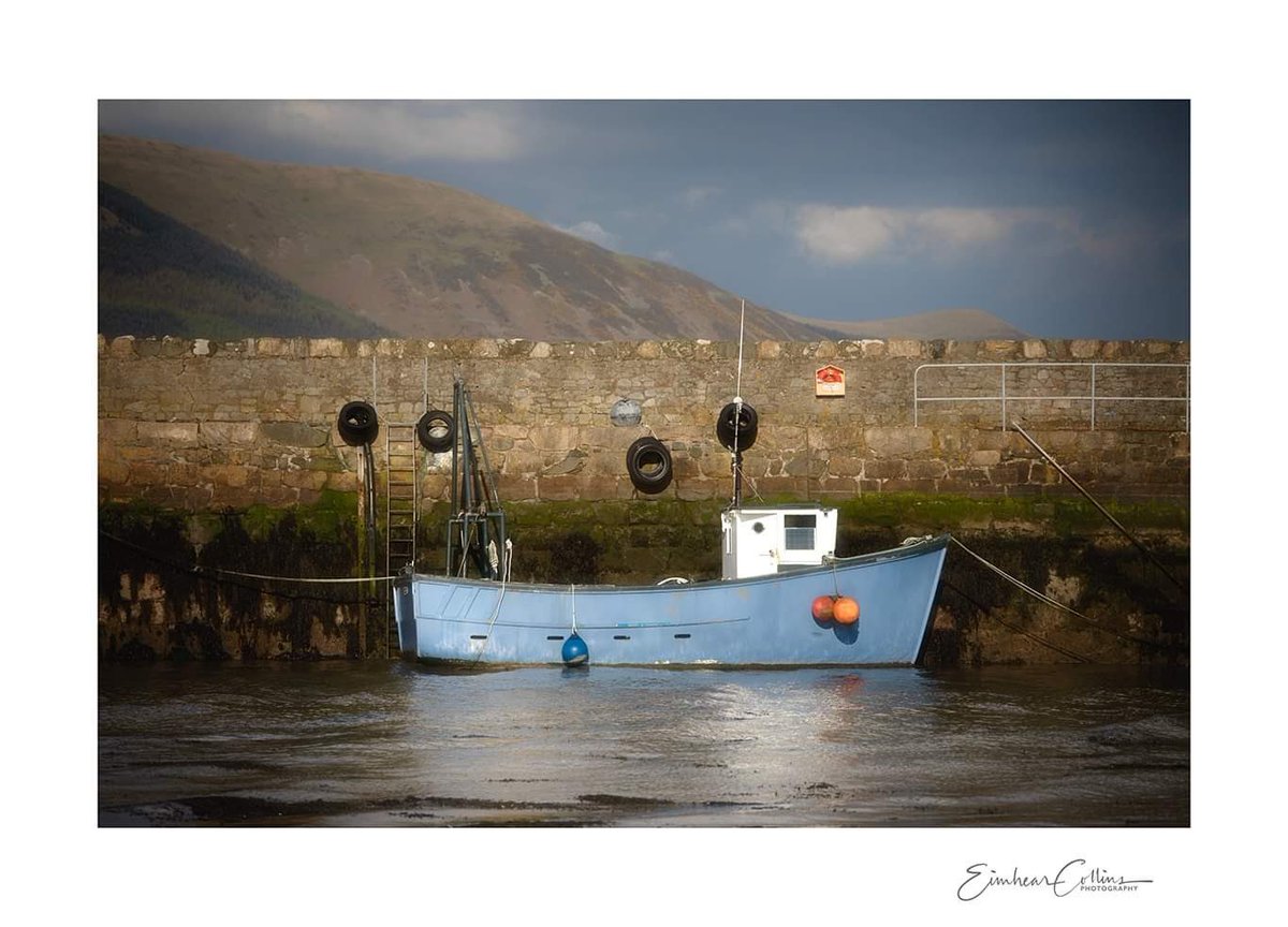 Little blue boat 
Greers quay , Omeath 
#carlingfordlough
#cooleypeninsula
#mountainsofmourne