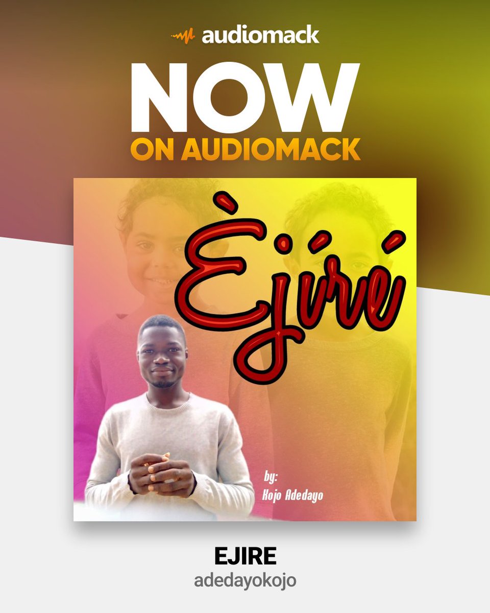 KojoAdedayo's tweet photo. Hello guys, I just release this on audiomack, it's twins Ecology, and I believe you gonna like it..... though it's still preamble!
please press on the *follow* button ....
thanks alot guys
https://t.co/JceQO9SZ02 https://t.co/iO7r7Byjro