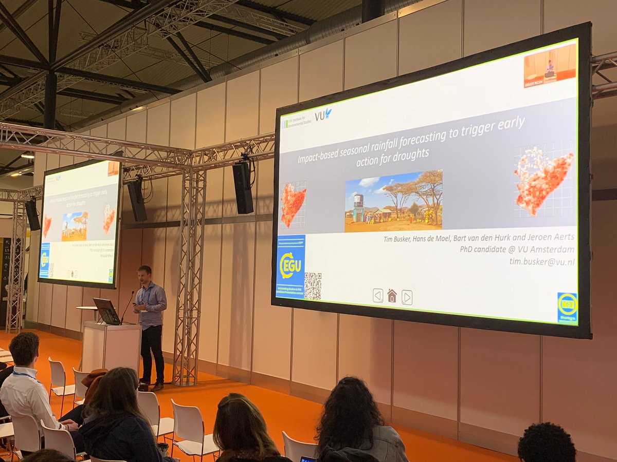 Very glad to present our work on impact-based forecasting and early/anticipatory action at #EGU23. We showed how <a href="/ECMWF/">ECMWF</a> SEAS5 forecasts can be used in the region to reduce #drought impacts.