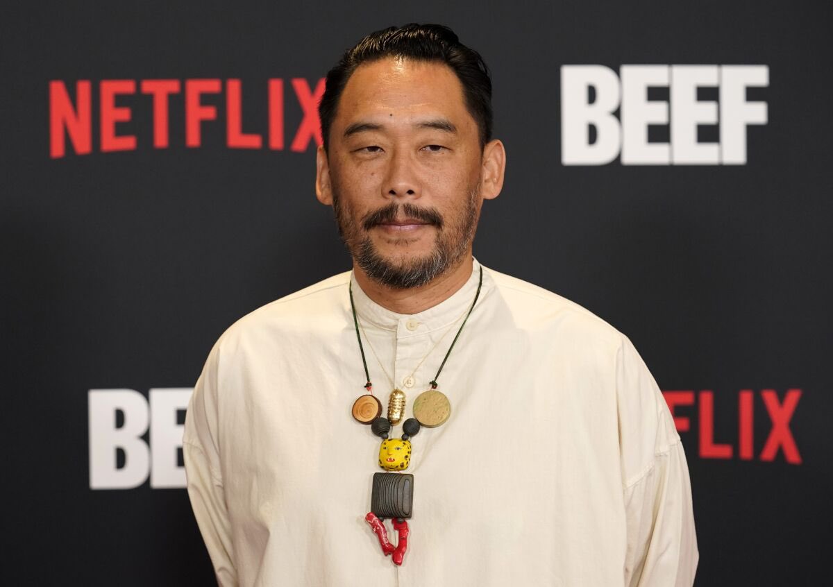 LostAuxMedia's tweet image. What are your thoughts on the "Beef" cast's response to the David Choe controversy? Do you think he deserves a second chance? Let us know in the comments below. 
•
•
#BeefNetflix #DavidChoe #SecondChances #rapist #wtf #LostAuxMedia