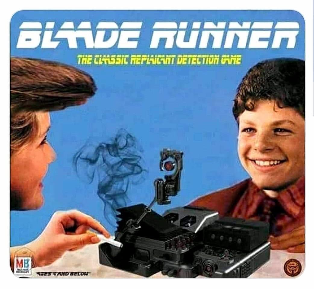 WDFilmmaker's tweet photo. #bladerunner #replicantdetectiongame #funforthefamily https://t.co/KPozGrwsax
