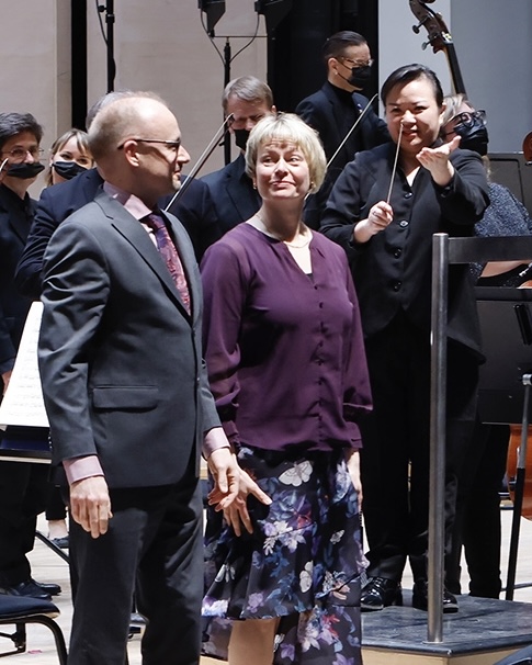 Our co-composed orchestral composition "Water" is one of the Teosto Prize winners 2023! We are so happy about this! This is amazing and fantastic! Many thanks to everyone who made this possible! <a href="/TeostoOfficial/">Teosto</a> <a href="/TreFilharmonia/">Tampere Filharmonia</a> <a href="/TongRebecca/">Rebecca Tong</a> @tamperebiennale <a href="/SannaAhvenjarvi/">Sanna Ahvenjärvi</a>