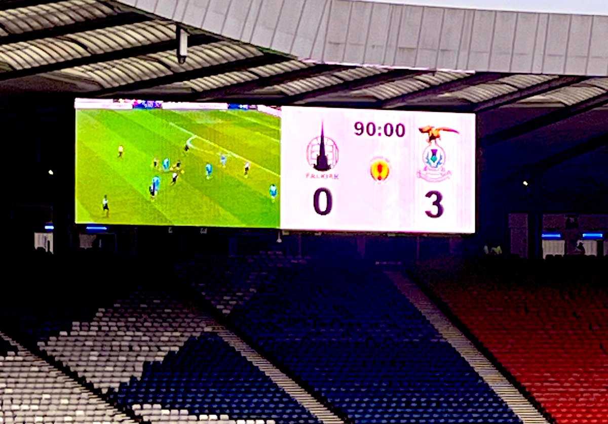 KAT777T's tweet photo. @ICTFC And I would walk 500 miles &amp; I would walk 500 more …. Scottish Cup Finalists 💙🏆❤️ https://t.co/11x6LyYedd