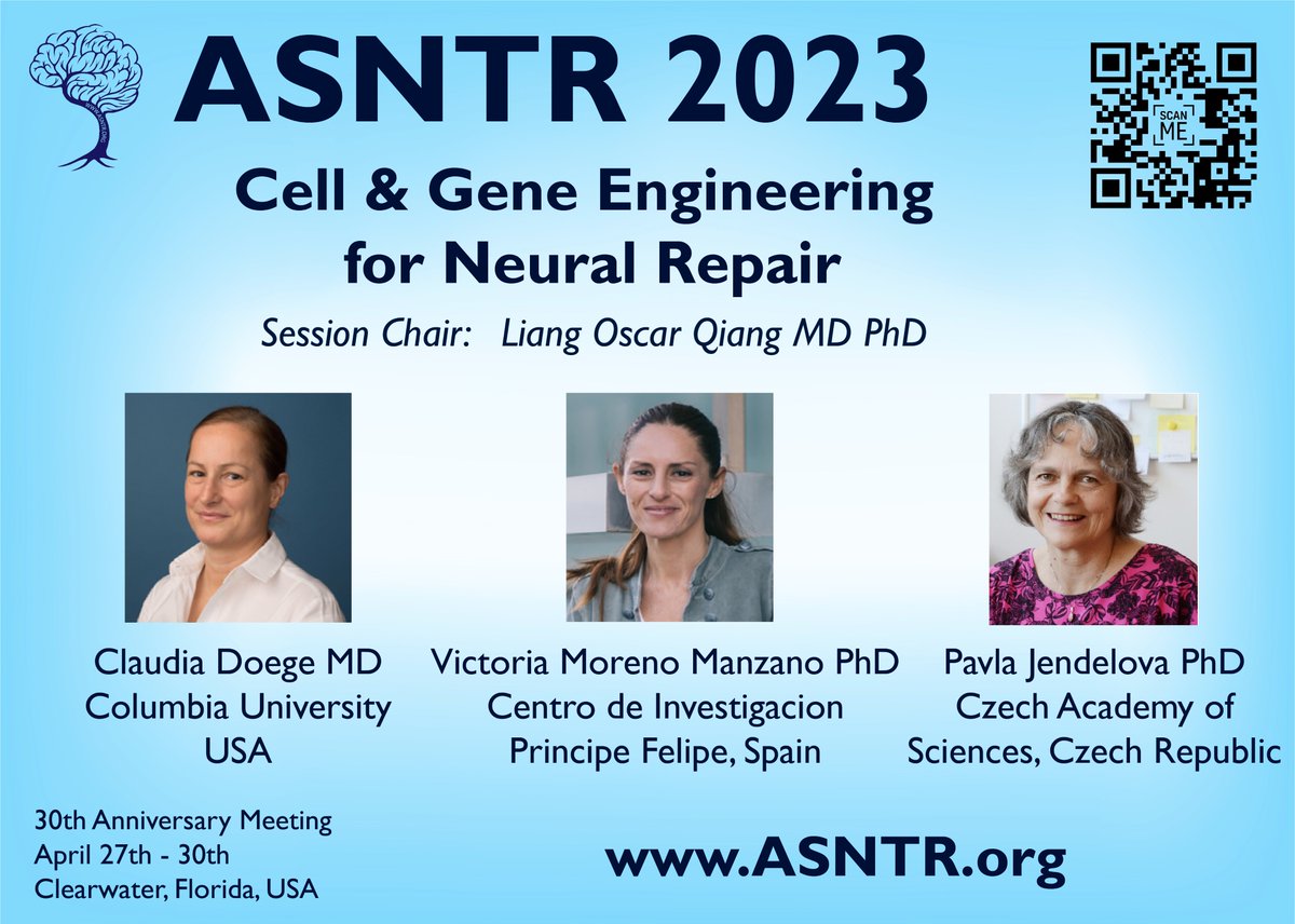 #ASNTR2023 #ASNTR30
Cell and gene engineering for Neural Repair