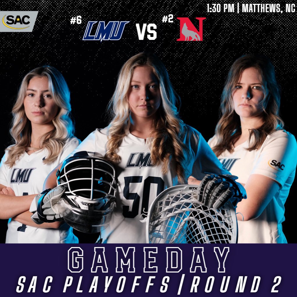 lmuwlax's tweet photo. not done yet. headed to the SEMIFINALS‼️

LMU travels to NC to take on the second seed in the SAC tournament for the next round of conference playoffs. Let’s go Splitters!!! https://t.co/PmDHKTmsff