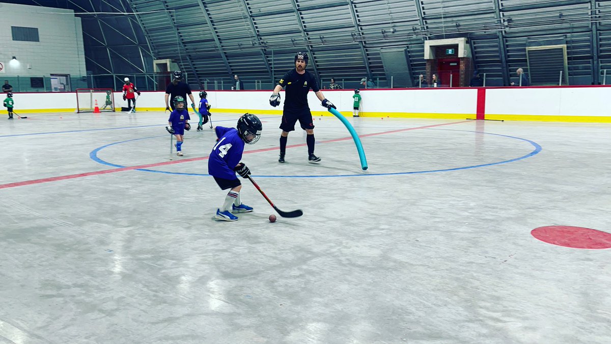 Uh oh! Looks like coach forgot his stick!