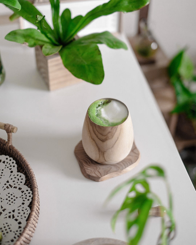 Matchaeologist's tweet photo. Double the #Matcha, double the fun! 😉 Tag your #MatchaMates with whom you’d like to enjoy this delicious #MatchaParty featuring #MatchaChoc #Terrines and #MatchaLattes 🍵 prepared by @ calebs.hideout. 👉 https://t.co/SYBPORllrE https://t.co/4wgfiUT34C