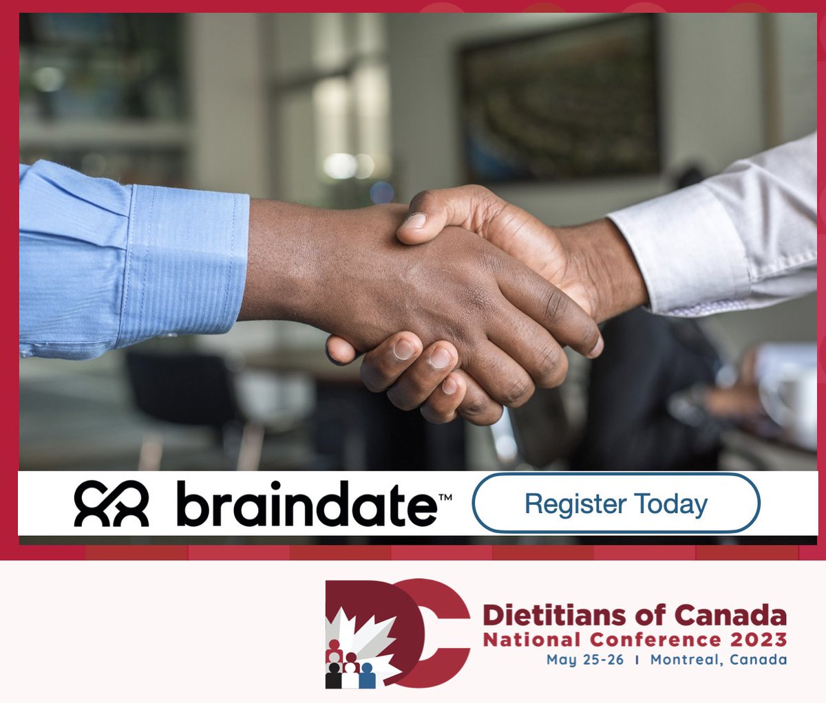 DietitiansCAN's tweet image. Check out the many reasons to Braindate: bit.ly/3n7emTN

Join our Braindates at the DC National Conference!

#Braindates #DCConf2023 @e180
