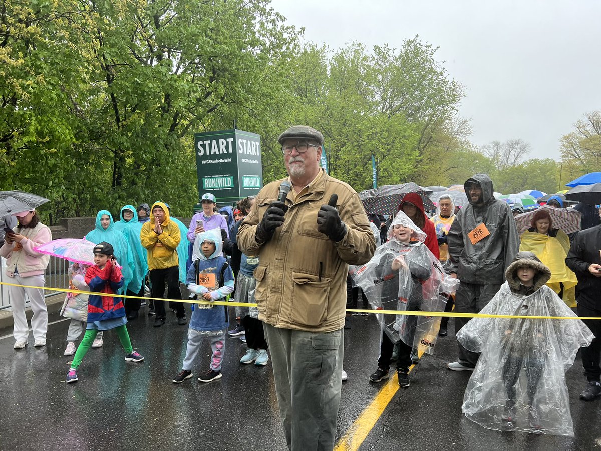 JimBreheny's tweet photo. Great to welcome runners & walkers @BronxZoo this morning for the 15th Annual #WCSRunForTheWild Your support, dedication & passion is sincerely appreciated. https://t.co/JRQVsLUDuW