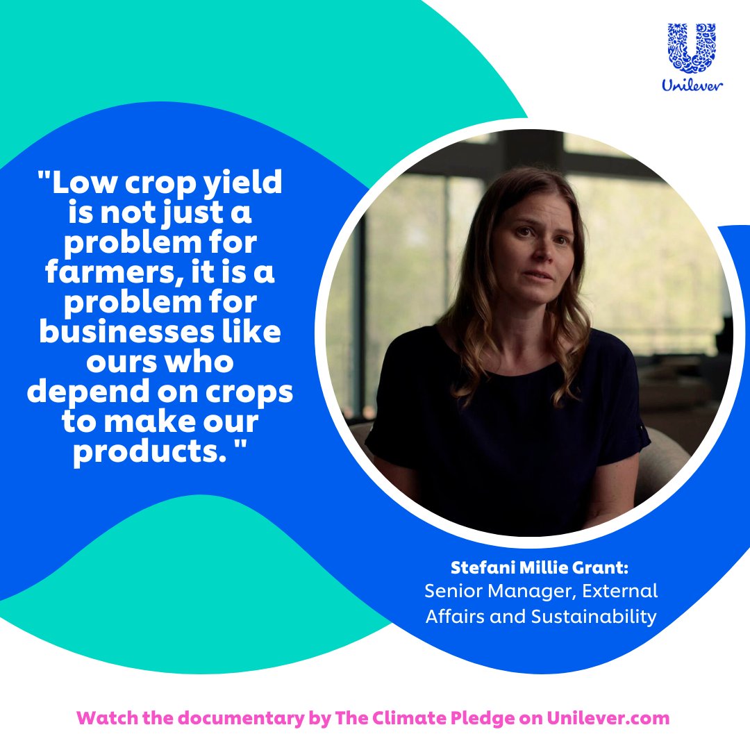UnileverUSA (@unileverusa) on Twitter photo Discover the journey of our Iowa cover crop project becoming a <a href="/climatepledge/">The Climate Pledge</a> film in our Q&A with Stefani Millie Grant, Senior Manager, External Affairs & Sustainability. 🌾💙
Learn More: bit.ly/43Jk8vn Discover the journey of our Iowa cover crop project becoming a <a href="/climatepledge/">The Climate Pledge</a> film in our Q&A with Stefani Millie Grant, Senior Manager, External Affairs & Sustainability. 🌾💙
Learn More: bit.ly/43Jk8vn