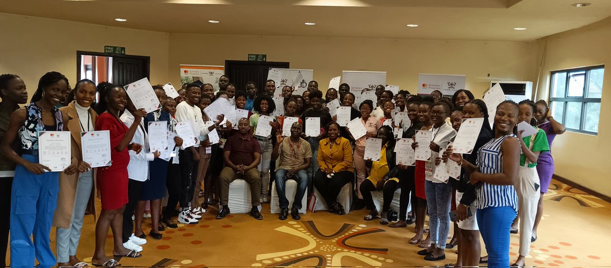 JustineNamaalwa's tweet photo. Today @MCFMakerere has ended the 7-days Work Readiness Training for Graduate Class 2023. The Aim is to enhance Transition to Meaningful Engagements. Appreciation to @MastercardFdn &amp; @Makerere, and the partners in the Training @psfued, @fsme_uganda and @parxonsimon https://t.co/dUDzPeI0AB