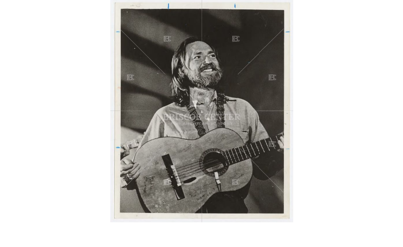 Happy birthday to <a href="/WillieNelson/">Willie Nelson</a>! We are proud to be the home of this Texas icon's artifact collection. His history is woven throughout our music and photography holdings, like this gem of Willie (and Trigger) from the Soap Creek Saloon records.
briscoecenter.org/collections/mu…
