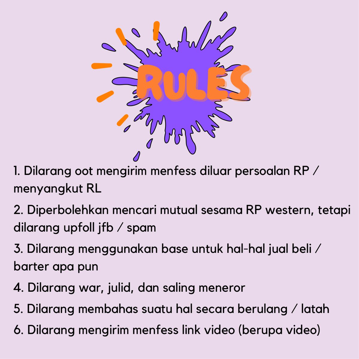 ⠀ 
⠀ ⠀ ⠀ welcome to the new auto base for western roleplayer only! please read the rules carefully and obey it! 
⠀