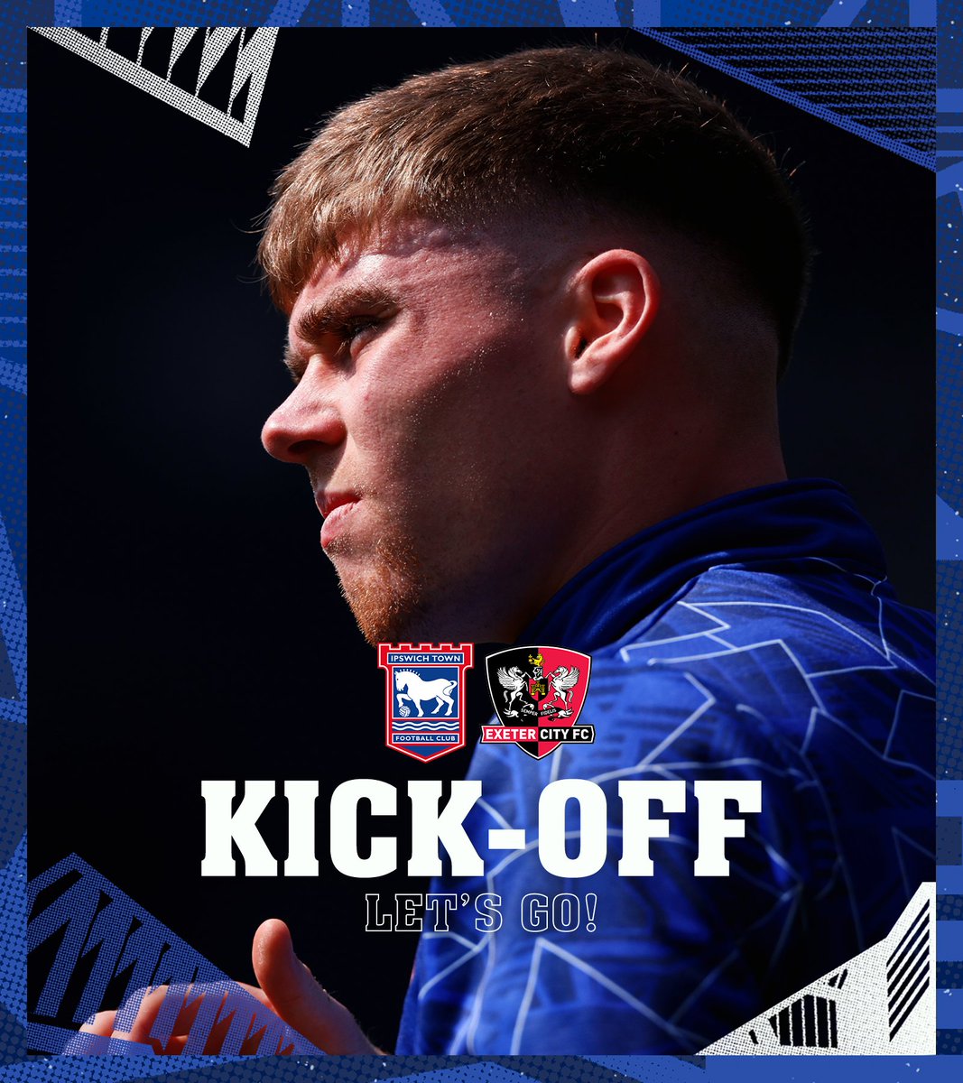 IpswichTown's tweet photo. ⏱ We're under way!

#itfc https://t.co/UU4p1iUlgy