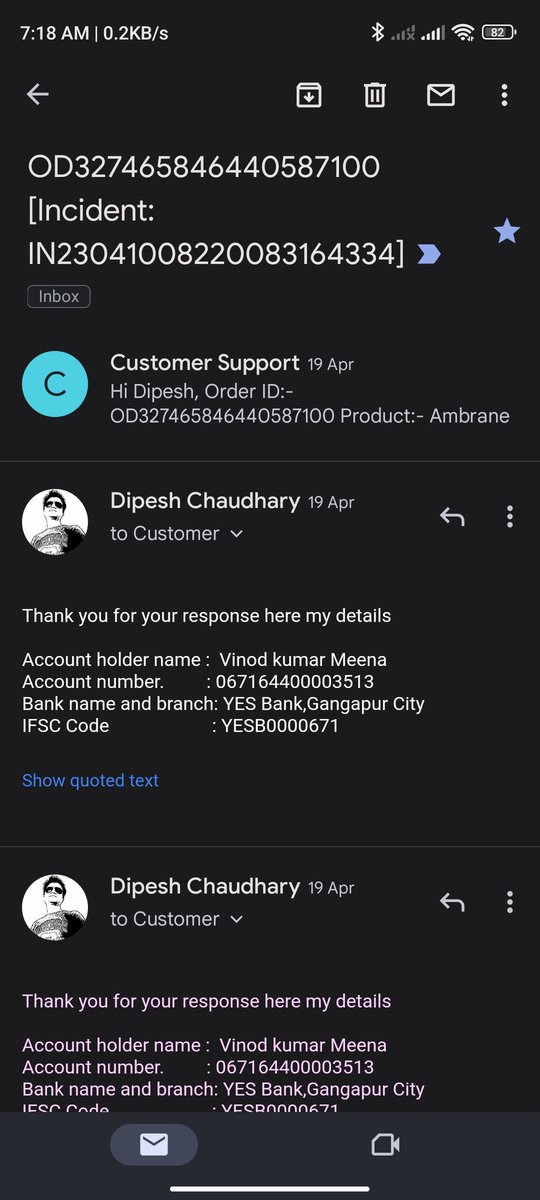 dpace9's tweet photo. @flipkartsupport @Flipkart where is my refund? https://t.co/vOEYs2Lhg7