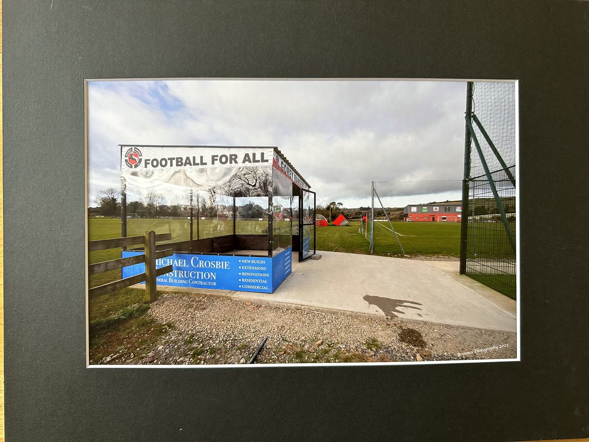 GoreyRangers's tweet photo. Some fantastic photos of the opening of our new wheelchair friendly viewing area in ramstown. We’d like to thank everyone who made this happen. It’s a great asset to the club. FAI WexfordWexford and District Schoolboys leagueWexford Football League https://t.co/xUDW1pPRo9