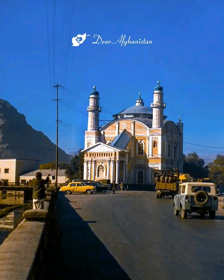 Iconic view from Kabul 🧡 Afghanistan in 1960 🇦🇫