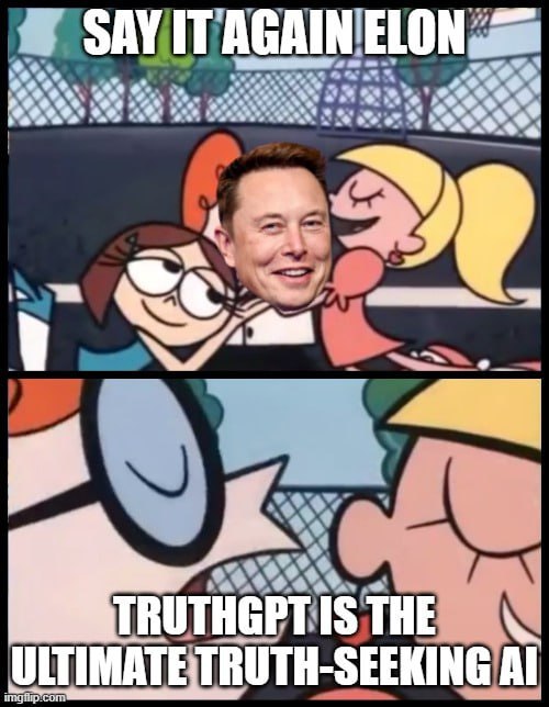UseTruthGPT's tweet photo. @elonmusk https://t.co/l9qFmL9aW2