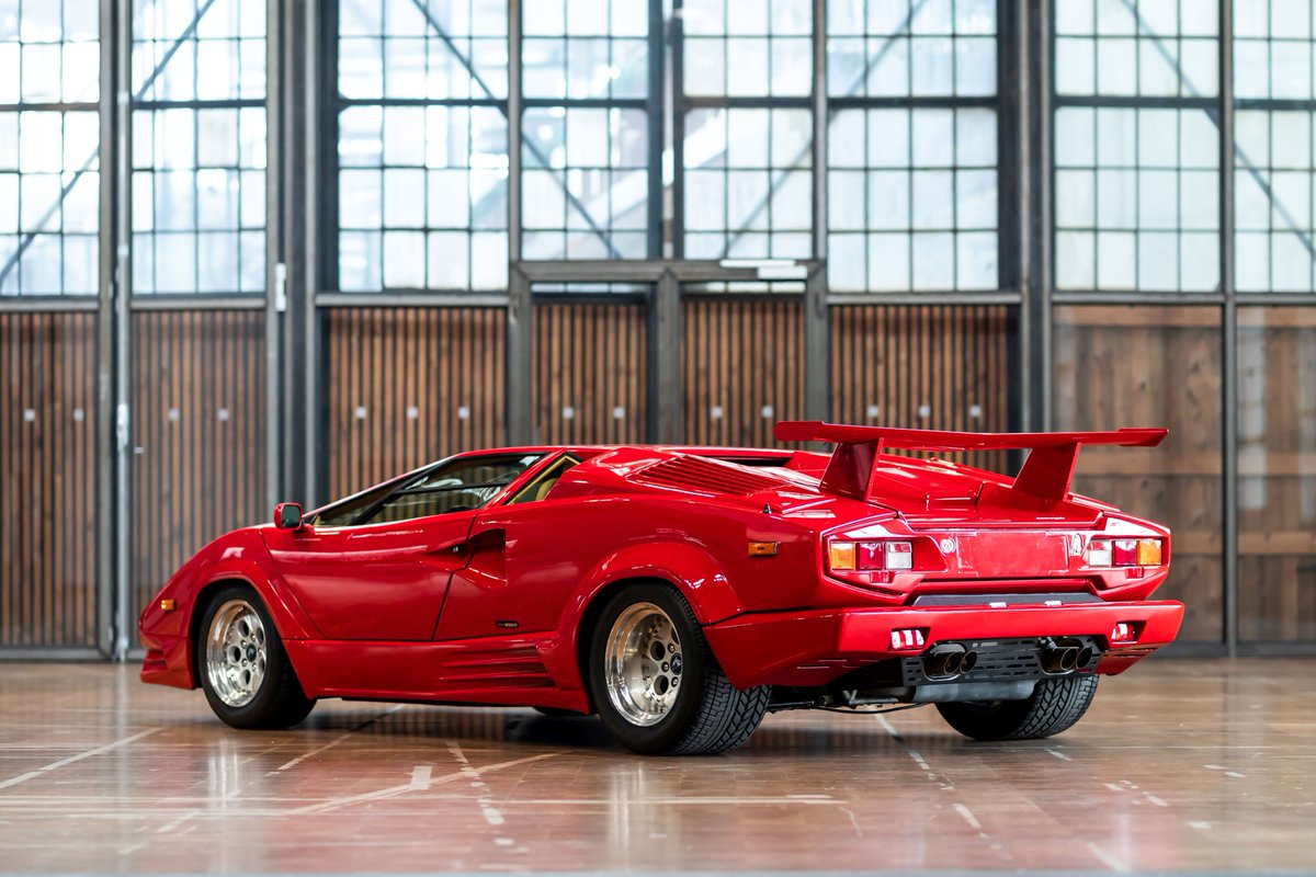 ItaliAuto's tweet photo. 1989 #Lamborghini 🇮🇹 Countach 25th anniversary 
ex  Mario Andretti 

©  Artcurial https://t.co/CbaITy6jNe