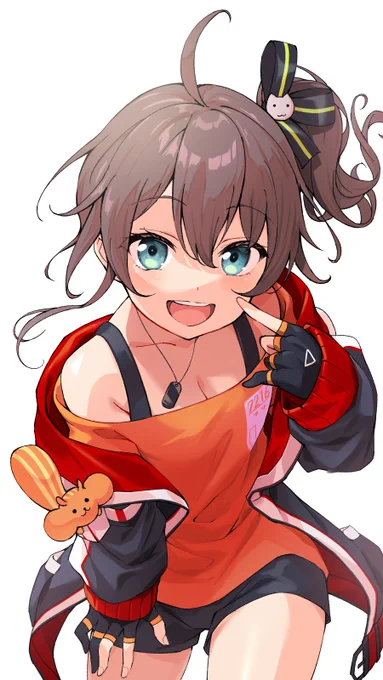 ホロライブのfanart、1期生週間やってます。 5日目は夏色まつりさんです。  #祭絵