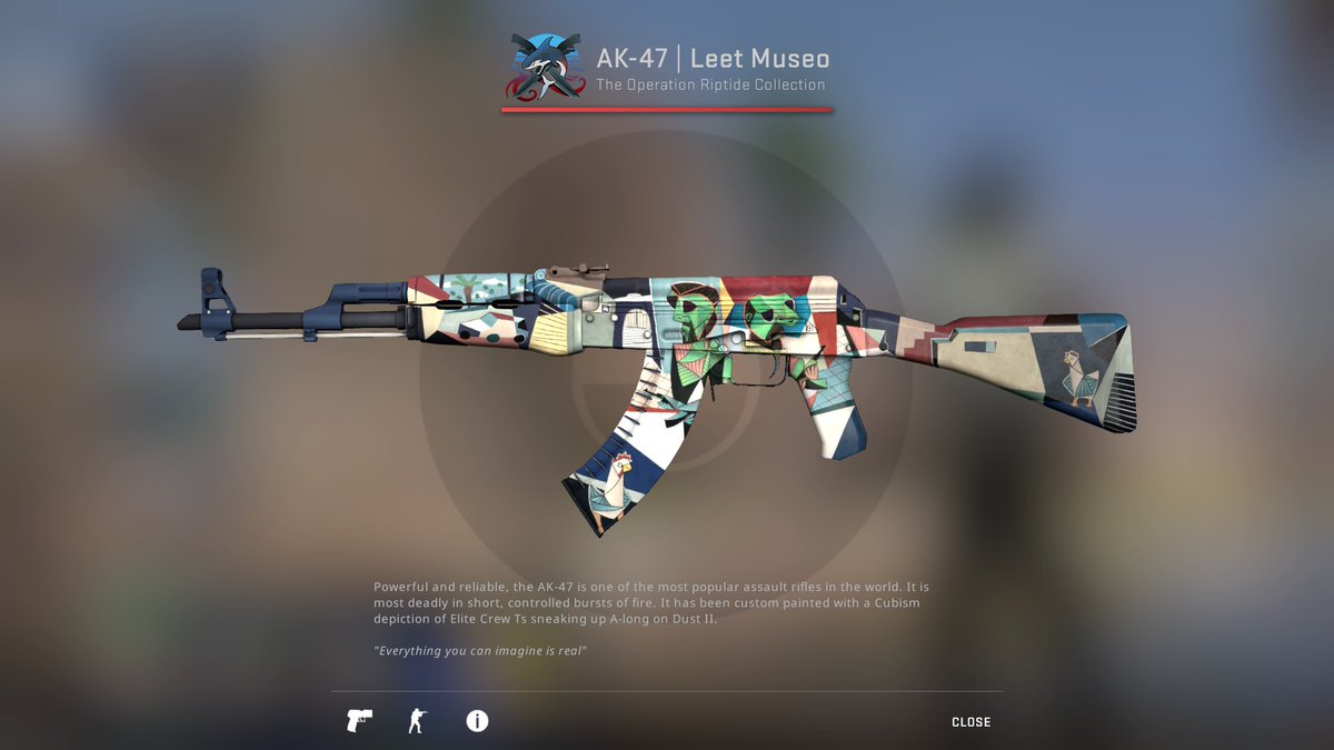 Tomas1120_'s tweet image. 🔥 CS:GO GIVEAWAY 🔥

🎁 AK-47 | Leet Museo ($25)

➡️ TO ENTER:

✅ Follow me &amp;amp; @challengedotgg
✅ Retweet

⏰ Giveaway ends in 72 hours!

#CSGO #CSGOGiveaway
