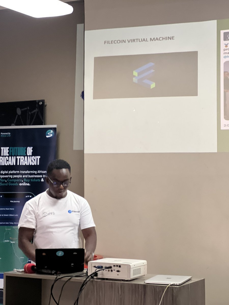kyanja_m's tweet image. Represented the #FilecoinOrbitCommunityprogram at the Blockchain for Business Meetup at Buni Innovation Hub in Dar es Salaam.Discussed Building Smart contracts for Business on the Filecoin Virtual Machine #FVM @FilFoundation @Filecoin @OrbitTanzania1