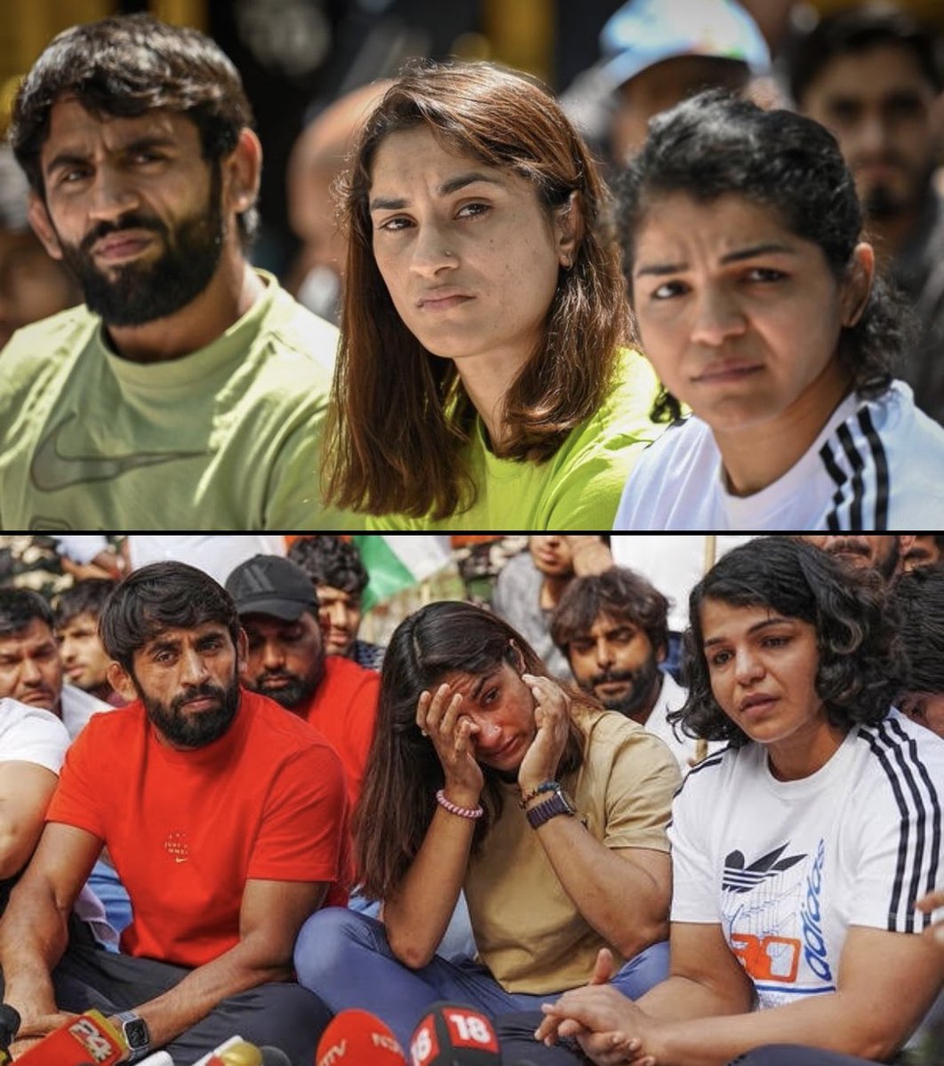 Vinesh Phogat on Twitter "IStandWithMyChampions 🙏🙏"