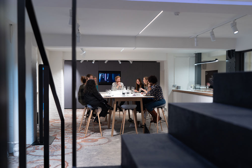 LOM_architects's tweet photo. We had a great time at @MixInteriors #MixRoundtable discussing should the workplace be the new members' club? One of our Associates, Maliha, gave her thoughts and engaged in a really provocative panel discussion. Watch the highlights here: https://t.co/KmWtw3SffU https://t.co/DfCa70dFhe