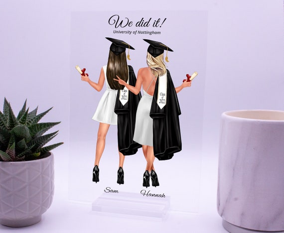 TimetobeL's tweet image. Best Friends Graduation gift, Graduation Gift, etsy.me/3ACewFW #graduationprint #graduationplaque #graduationgift #gradgiftforson @etsymktgtool