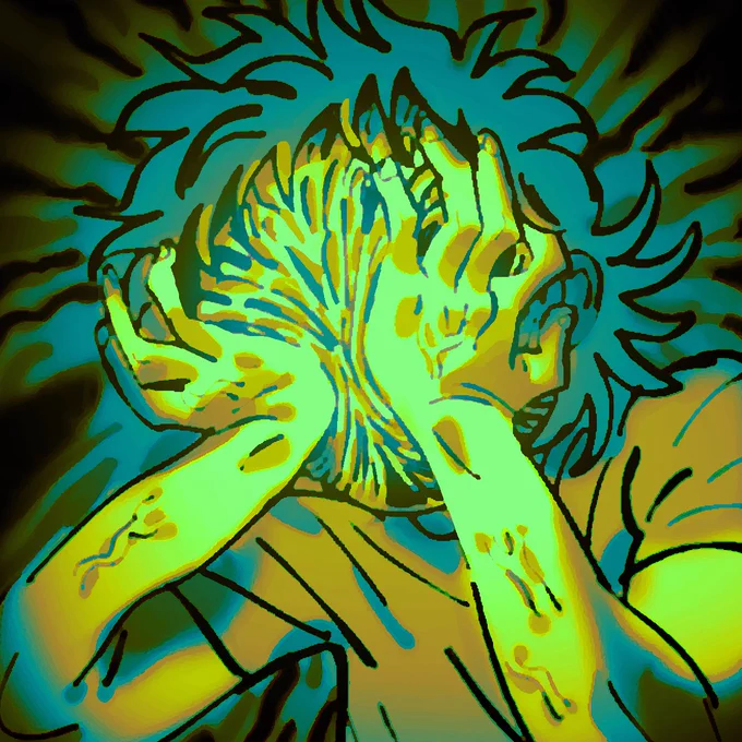 eye strain, body horror // happy friday fellas