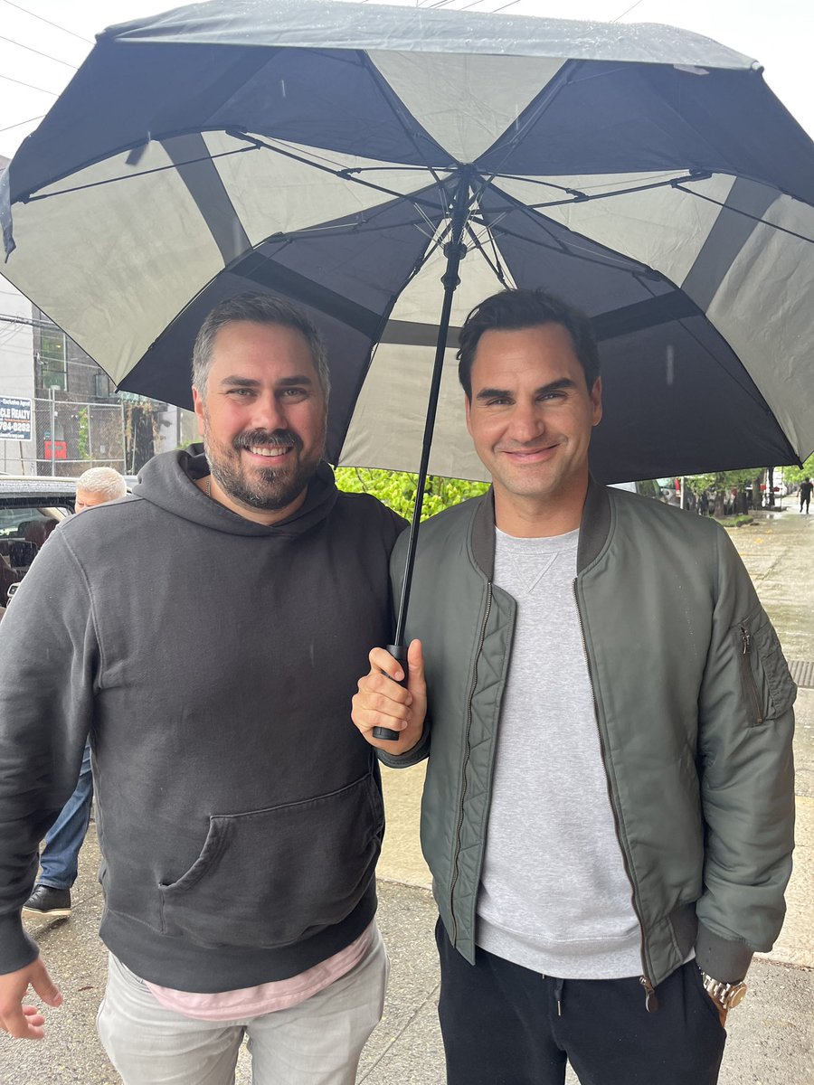 Great running into <a href="/DonnieDoesWorld/">The Wonton Don</a> at lunch today. Happy he made it back safe from Everest, big videos coming!