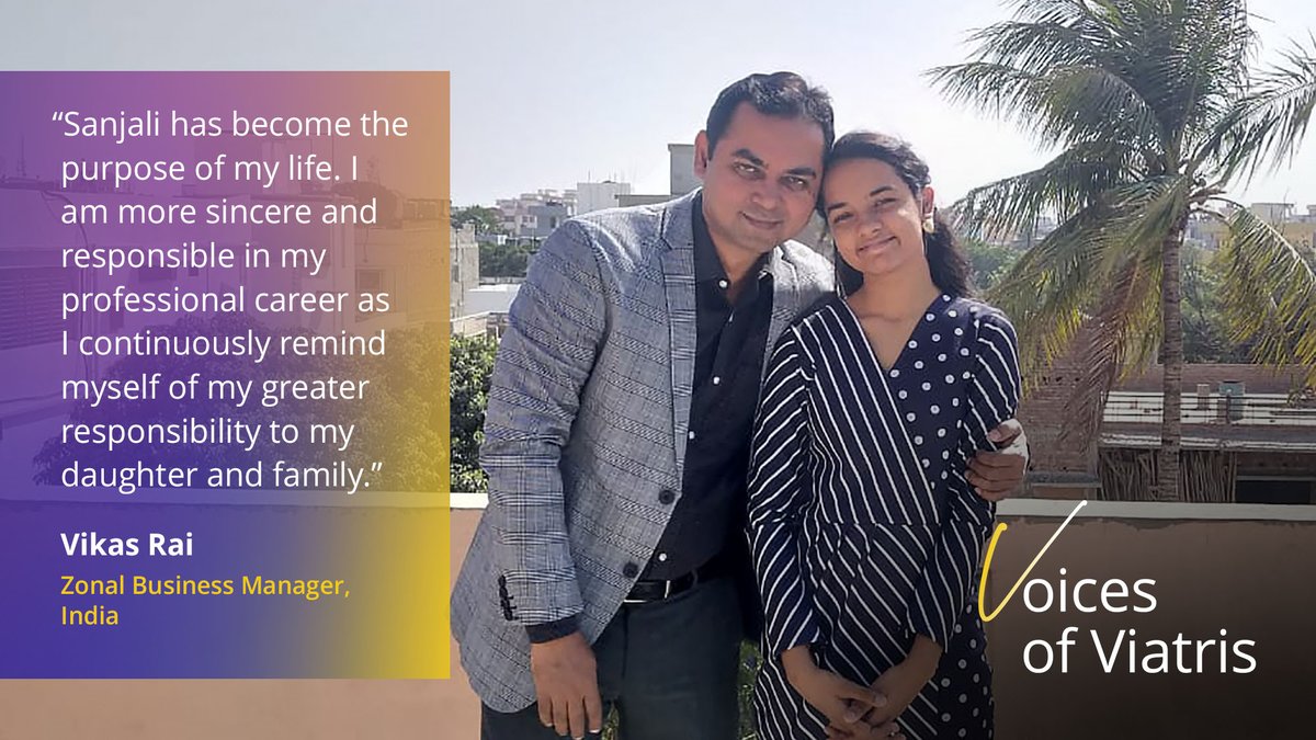 The personal challenges of finding access to hearing and speech for his daughter has helped shape the way Vikas thinks about his career, driving his passion to Viatris’ commitment to creating access. Our colleague shares his story: viatr.is/3Ar0ln4

#VoicesOfViatris